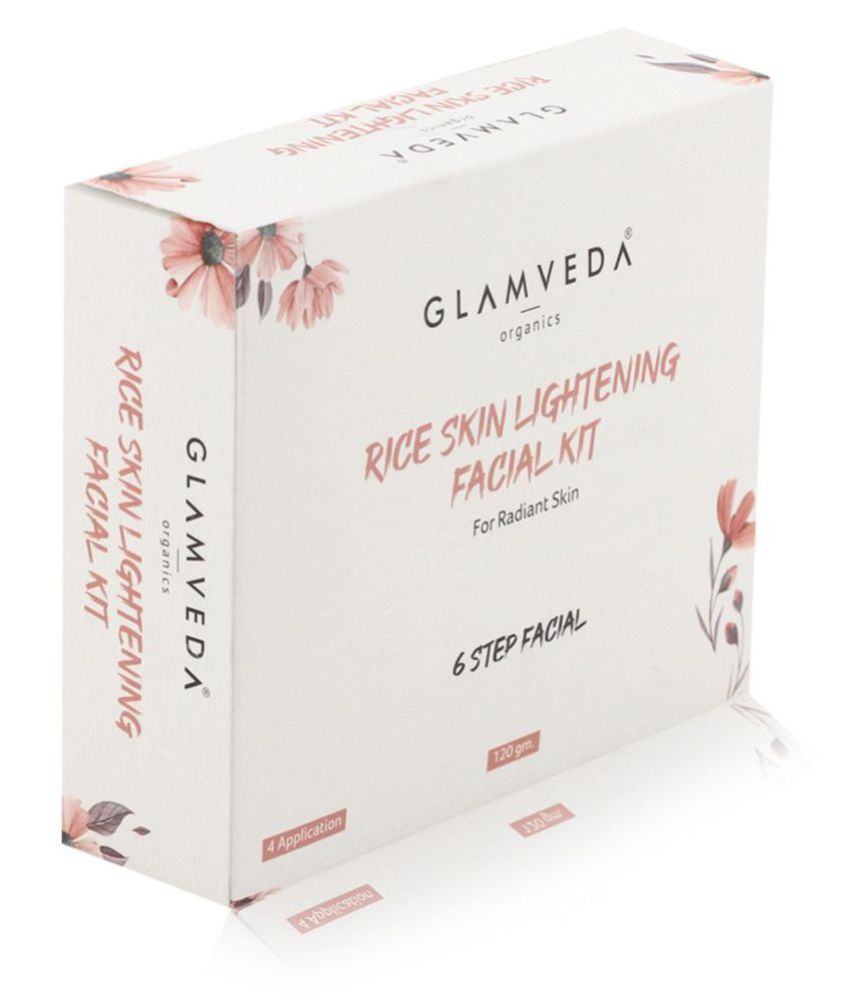 Glamveda Rice Skin Lightening Facial Kit 120 g