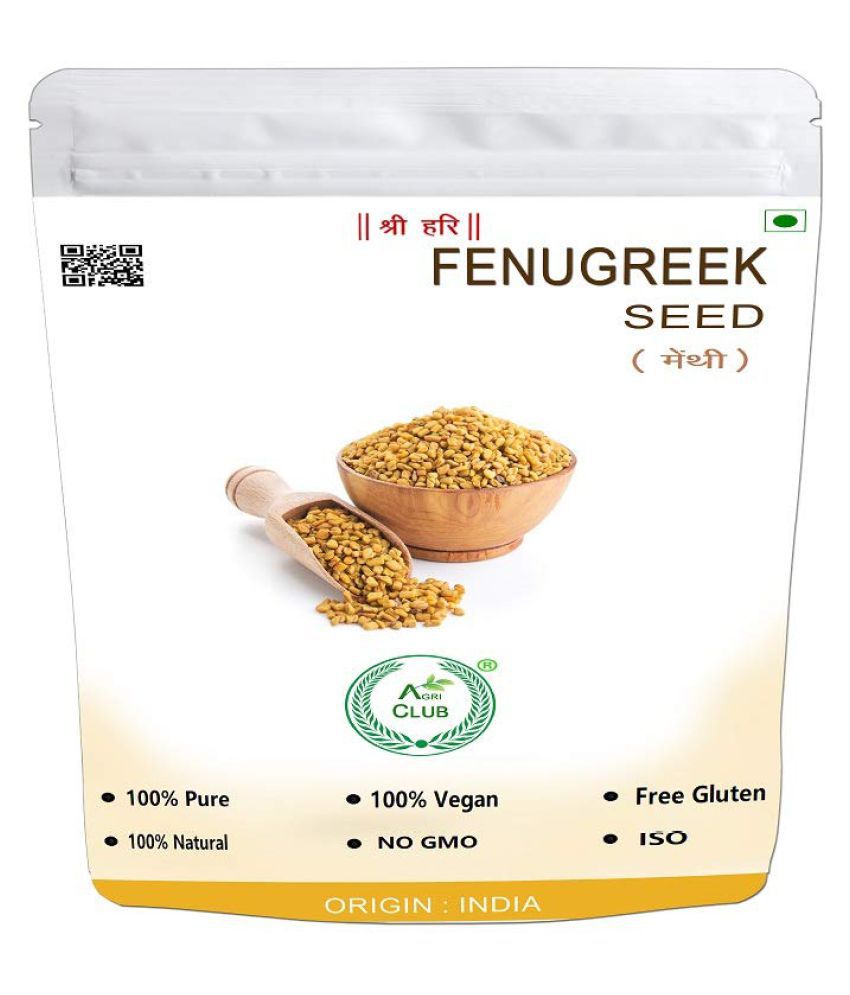     			AGRICLUB - 1 kg Methi Dana (Fenugreek seeds) (Pack of 1)