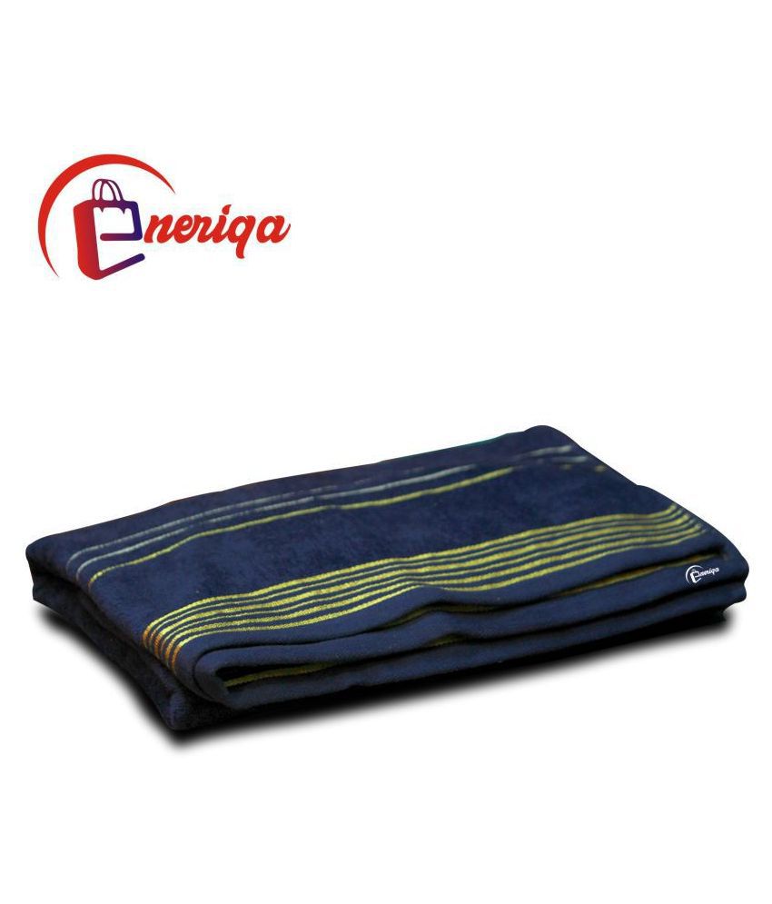    			Eneriqa Single Cotton Bath Towel Blue
