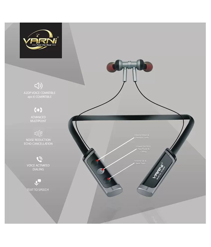 Varni SOUL VR-B900 Bluetooth Headset Price in India - Buy Varni SOUL  VR-B900 Bluetooth Headset Online - Varni 