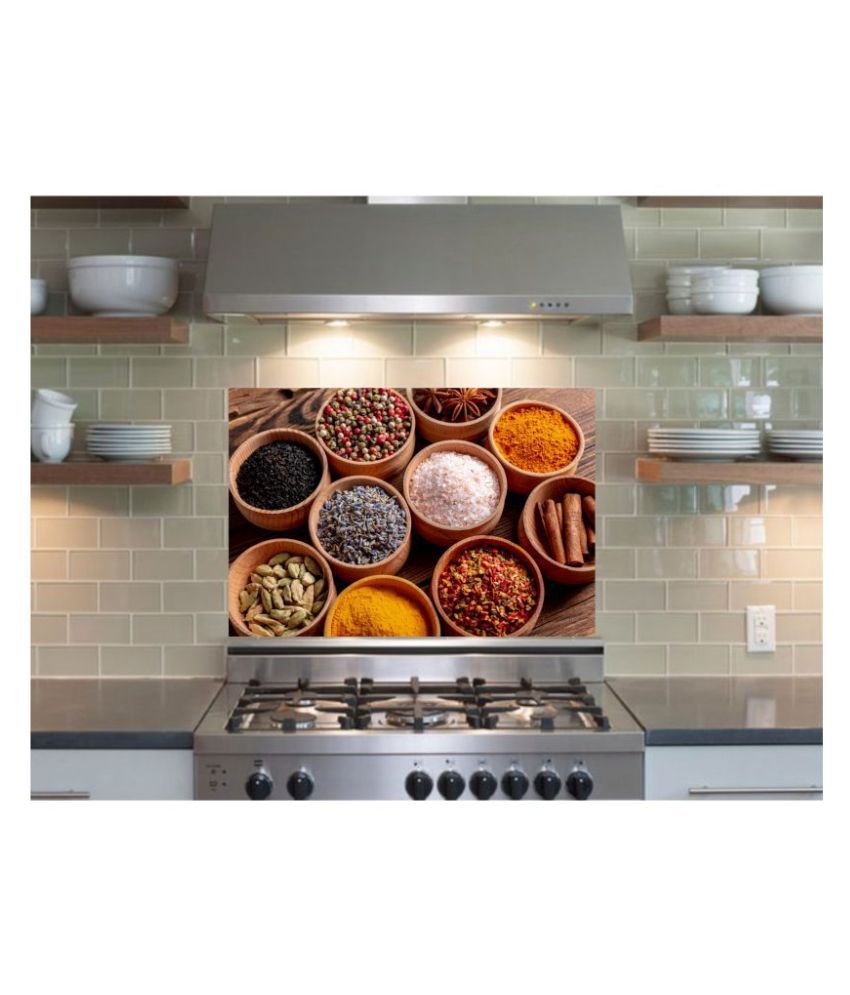 JNM DECALS kitchen waterproof ,oilproof wallpaper (80x50cm) Sticker