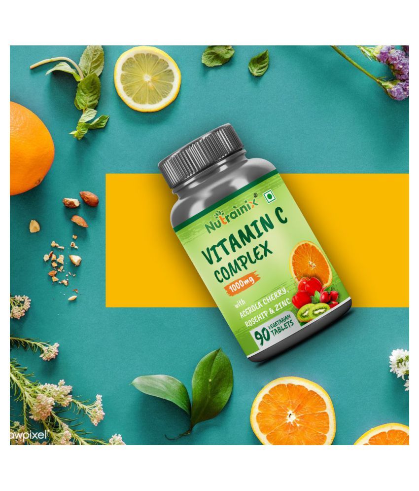 Nutrainix Vitamin 1000 Mg 90 no.s Vitamins Tablets Buy