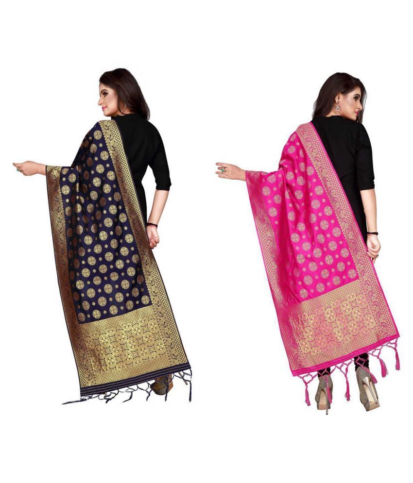 jacquard shirt and dupatta