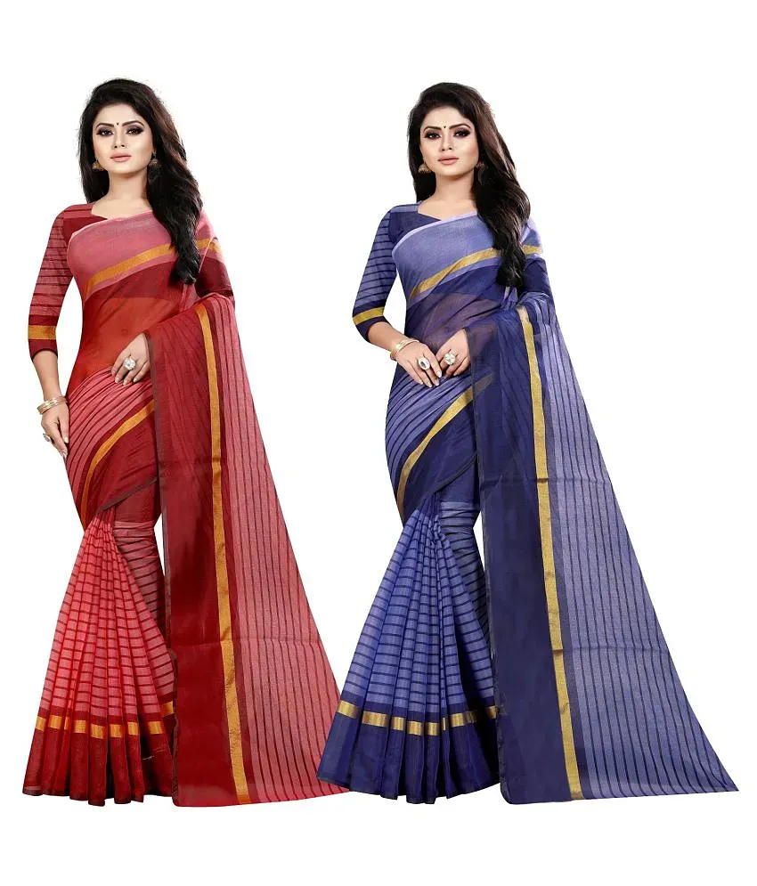 Buy Muta Fashion Printed Bollywood Georgette Purple, Dark Green, Green  Sarees Online @ Best Price In India | Flipkart.com