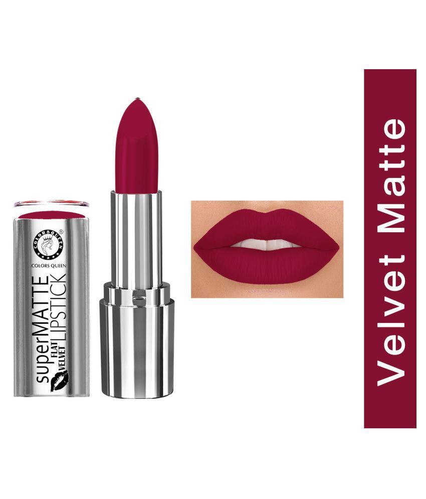     			Colors Queen Super Matte Velvet Lipstick Royal Pink 4.2 g