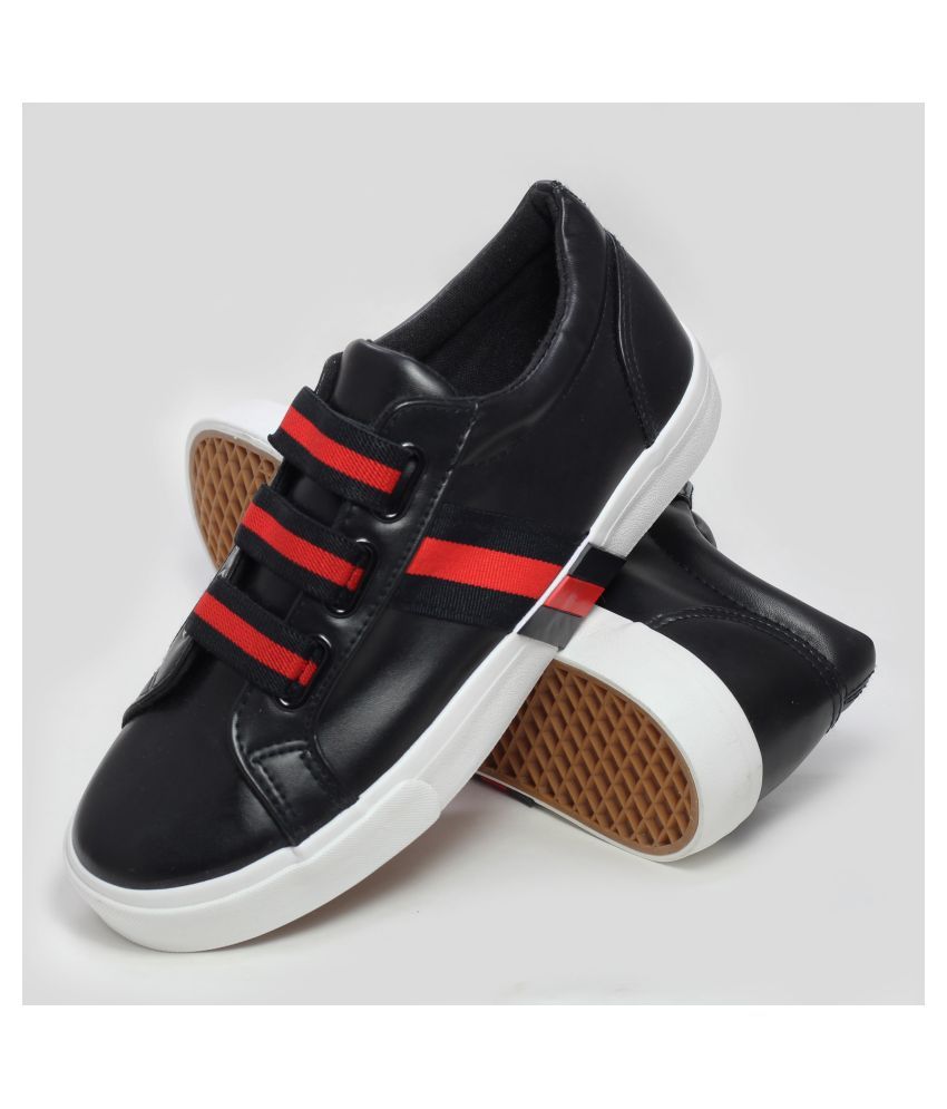 trenduty sneakers black casual shoes