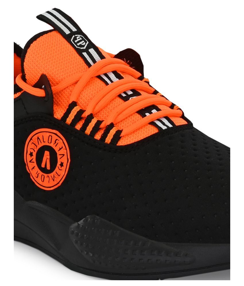 afrojack sneakers black casual shoes