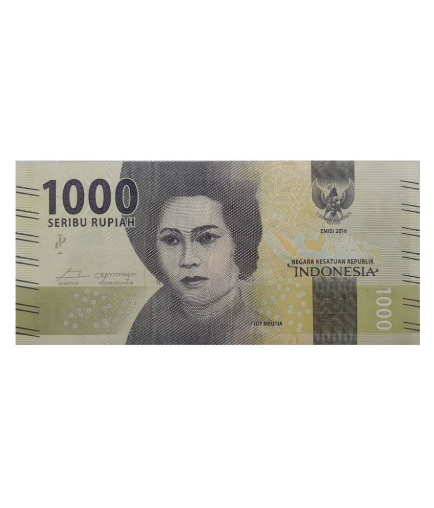     			Indonesia 1000 Rupiah Bill Gem UNC,,,,Collectible Item