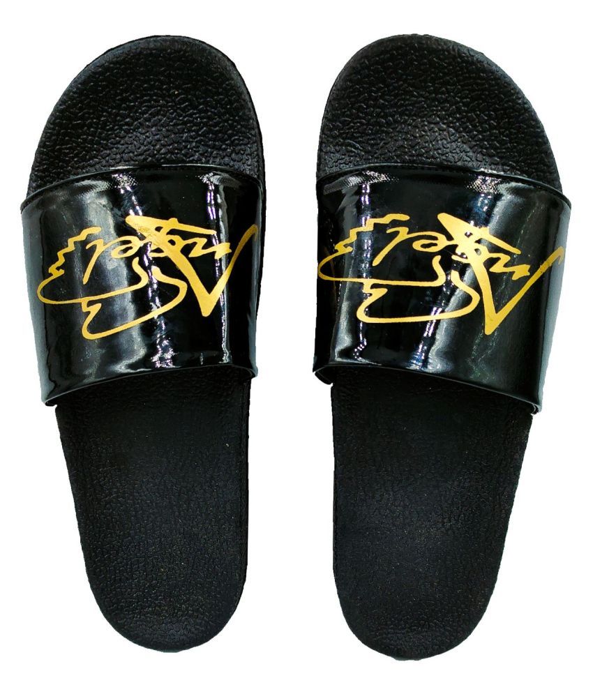     			Pampy Angel Black Slides