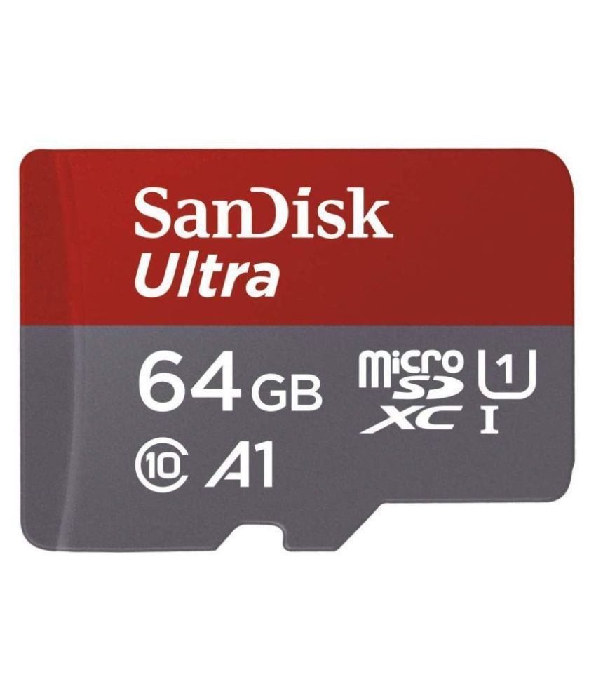 SanDisk Ultra microSD UHS-I Card 64GB, 120MB/s R