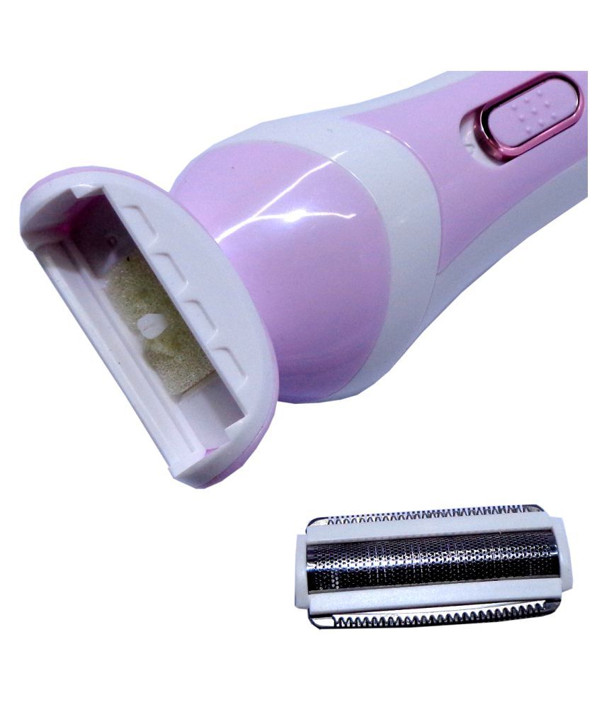 Women In Kemei Rechargable Waterproof Trimmer Shaver Painless