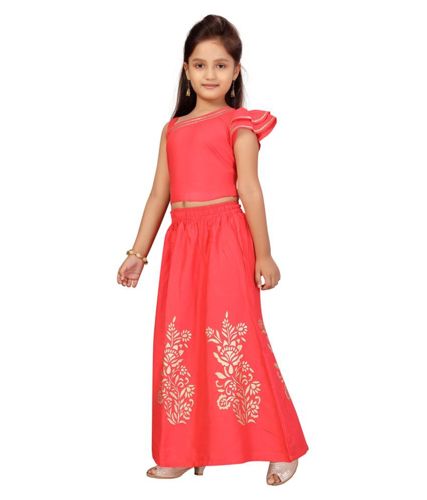 gajri colour frock