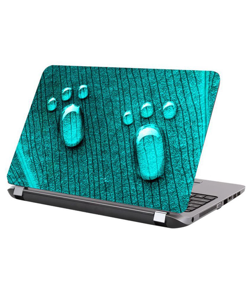     			Laptop Skin footprint skin Premium matte finish vinyl HD printed Easy to Install Laptop Skin/Sticker/Vinyl/Cover for all size laptops upto 15.5 inch