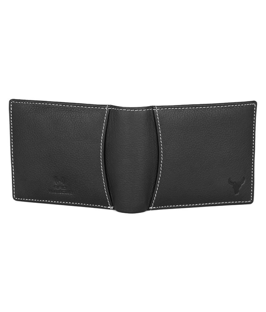 NAPA HIDE Leather Black Casual Regular Wallet: Buy Online at Low Price ...