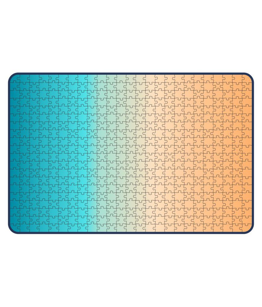     			Webby Gradient Teal-Brown Wooden Jigsaw Puzzle, 500 Pieces
