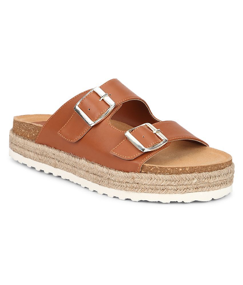 Truffle Collection Tan Flats