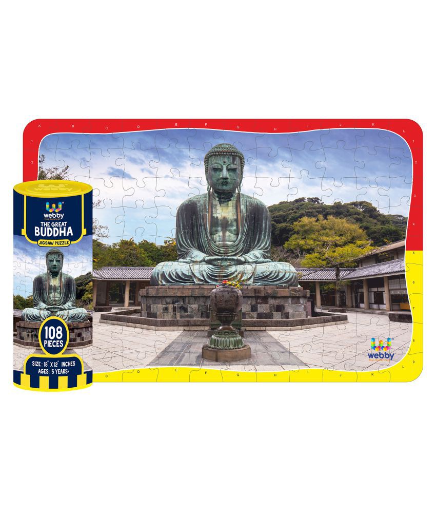     			Webby The Great Buddha Jigsaw Puzzle, 108 Pieces