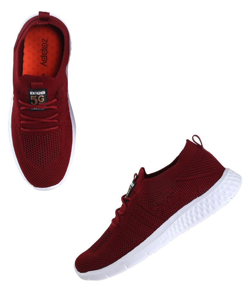 zappy pink casual shoes