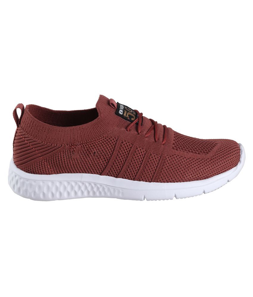 zappy pink casual shoes