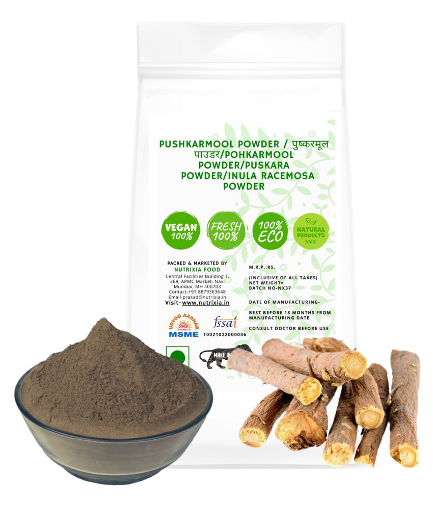     			Nutrixia Food Pushkarmool Powder / पुष्करमूल Powder 250 gm Pack Of 1