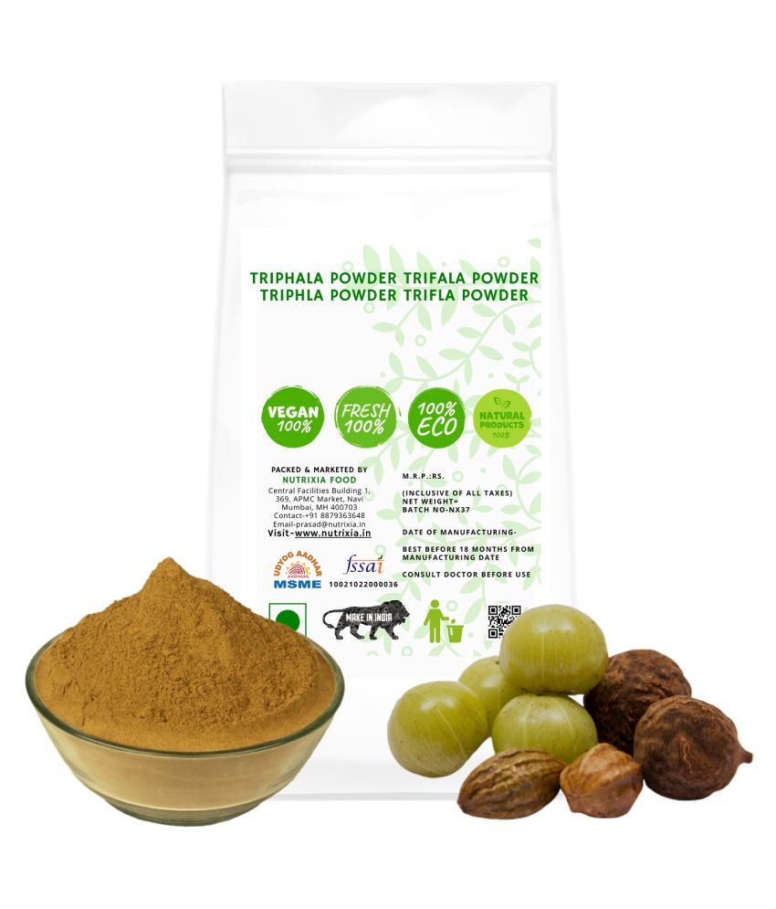     			Nutrixia Food \Ntriphala Powder Powder 100 Gm Pack of 1