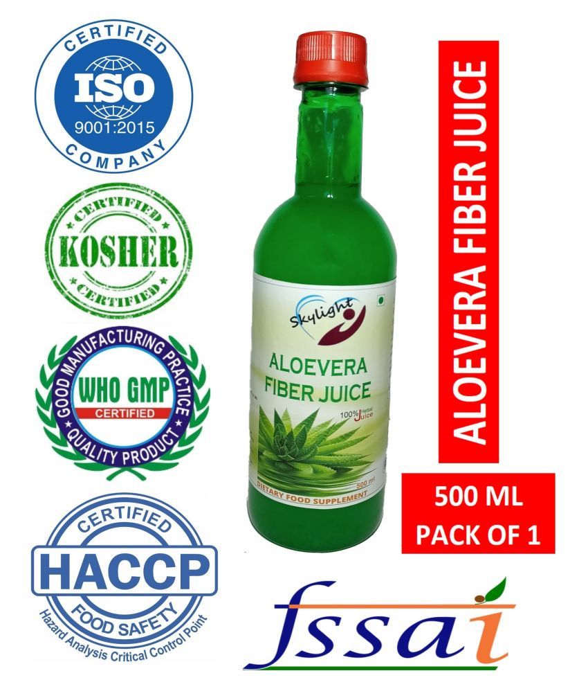 Skylight ALOEVERA FIBER JUICE Vegetable Juice 500 ml Buy Skylight
