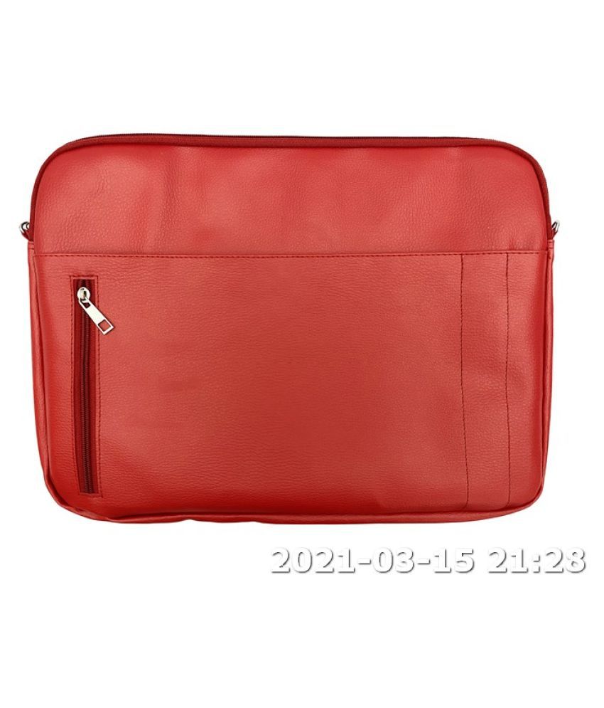 Aspen Leather Red P.U. Office Bag