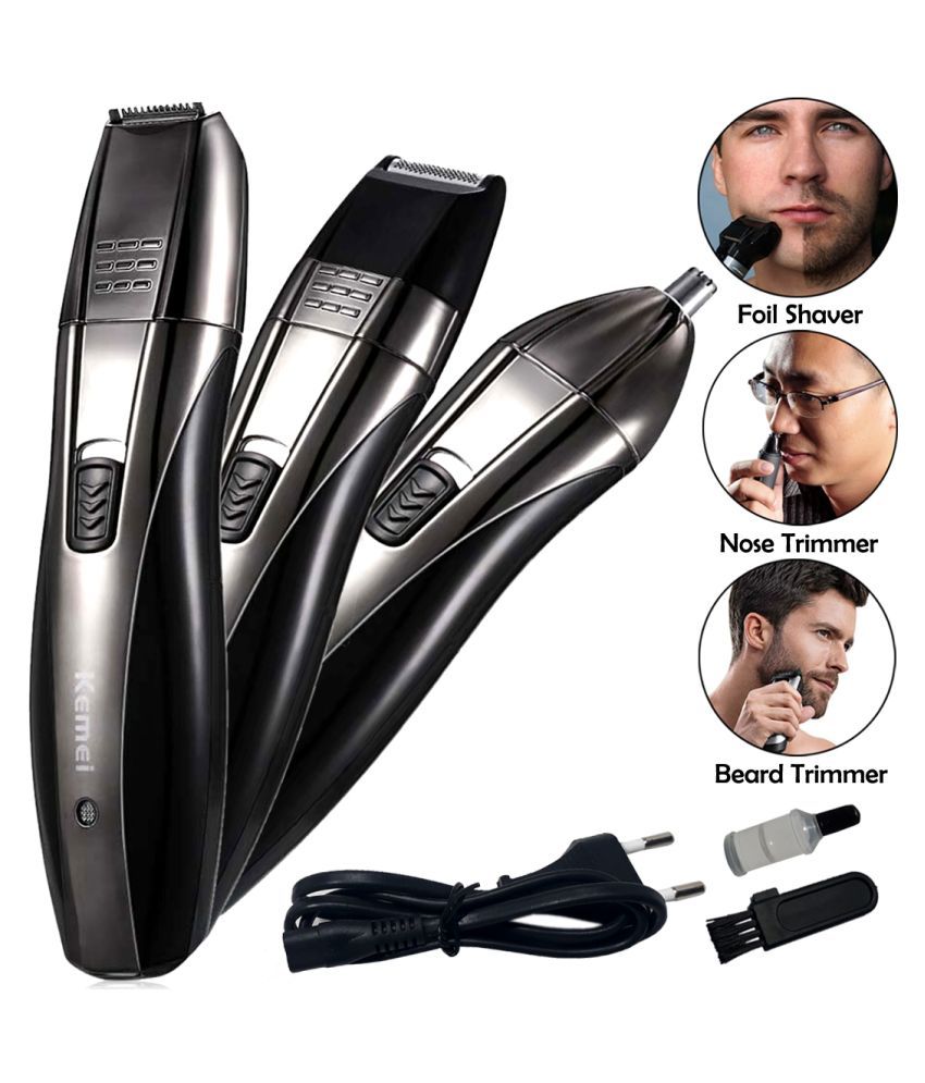 beard trimmer shaver combo