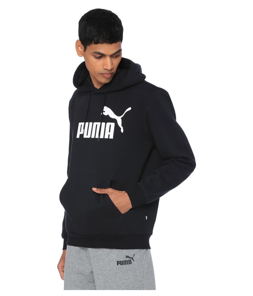 Puma Black Poly Cotton Sweatshirt Single Pack - Buy Puma Black Poly ...