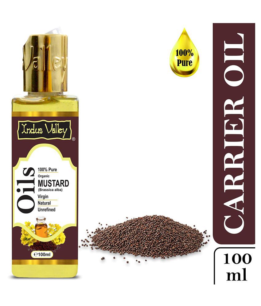     			Indus Valley 100% Virgin Mustard Carrier Oil - For Hair and Skin