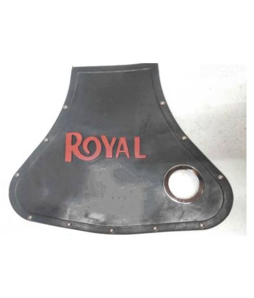     			Rear Mud Flap Heavy Black For Royal Enfield  Classic 350cc , Classic 500cc , Bullet , Standard