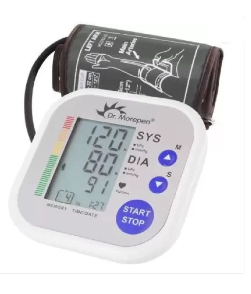     			Dr. Morepen BP02 Automatic Upper Arm Blood Pressure Monitor (White)