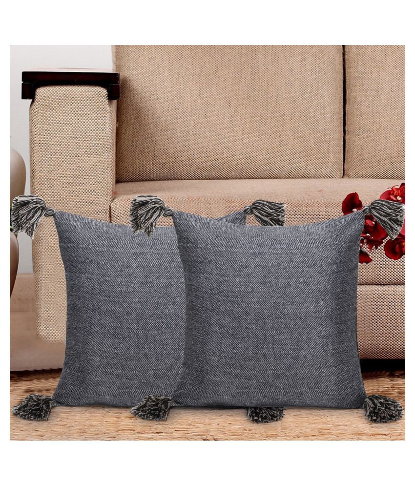     			mezposh Set of 2 Others Cushion Covers 40X40 cm (16X16)