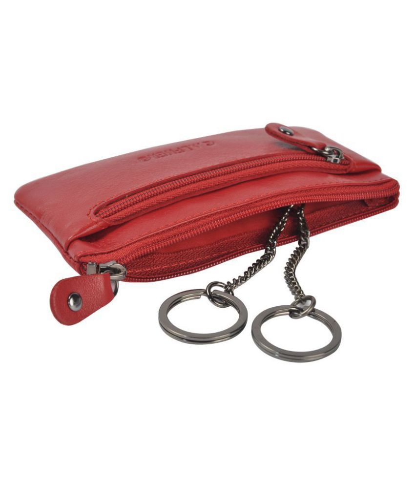     			Calfnero Genuine Leather Key Case