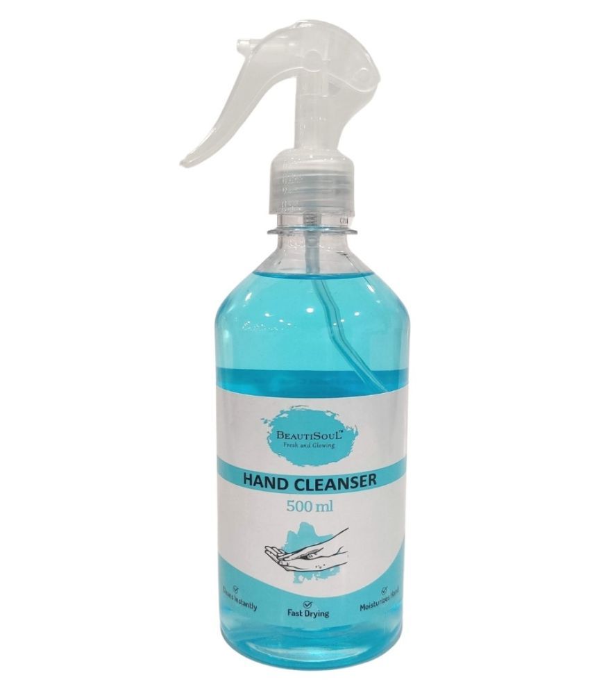     			Beautisoul Lemon Hand Cleanser Trigger Sanitizers 500 mL Pack of 1