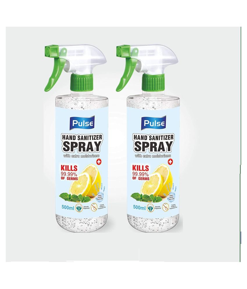     			Pulse Spray Bottle Hand Sanitizer 500 mL Pack of 2
