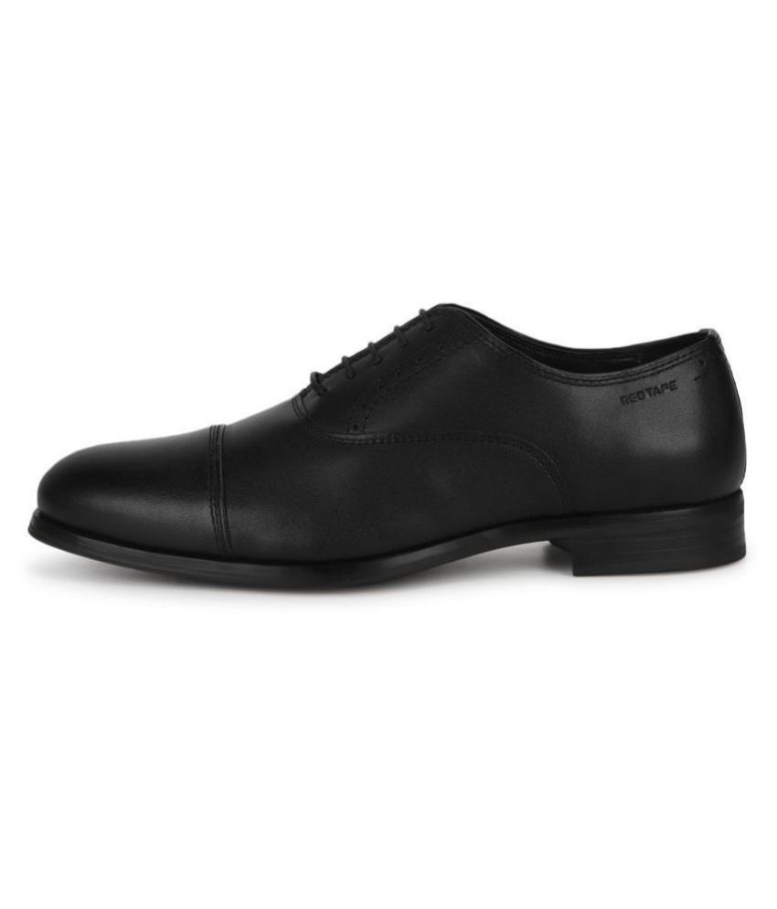 red tape oxford shoes in patent leather