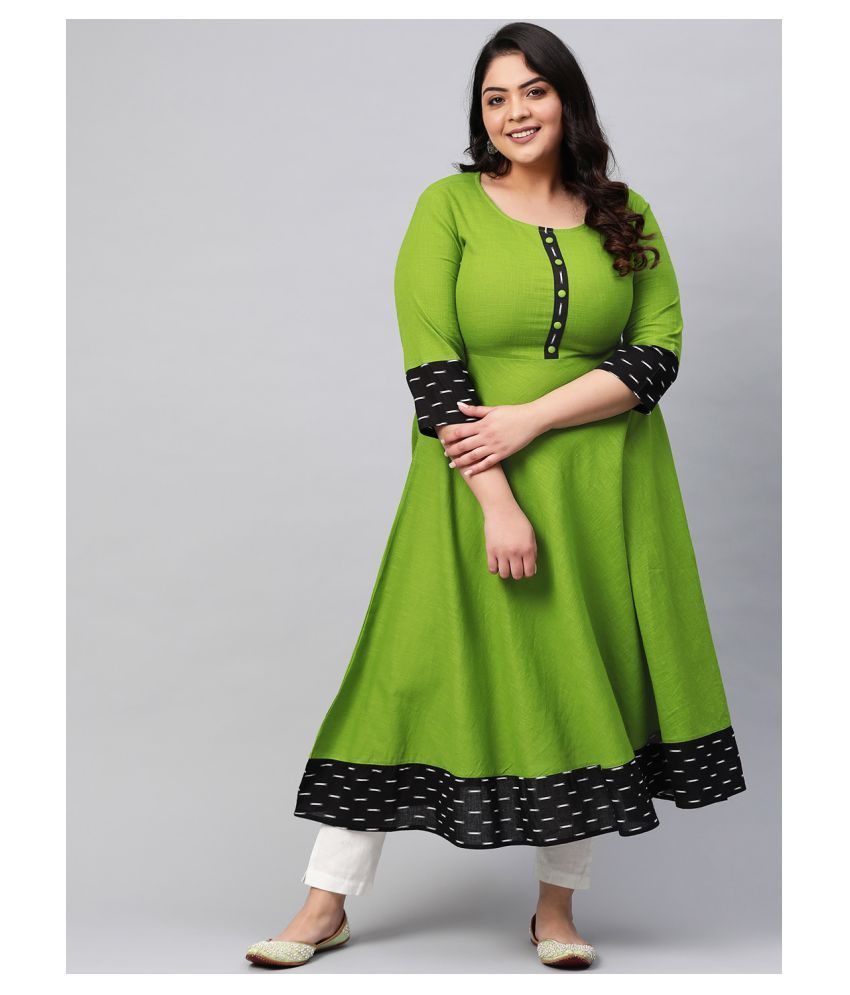 limeroad plus size kurtis