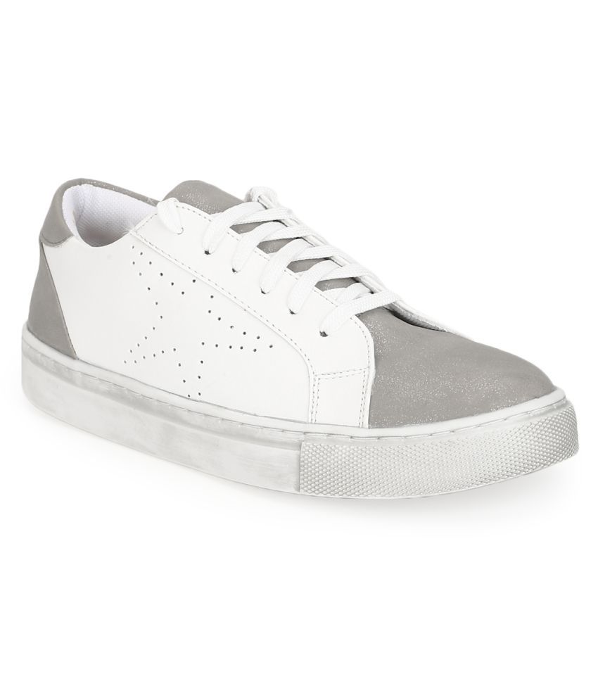 Truffle Collection White Casual Shoes