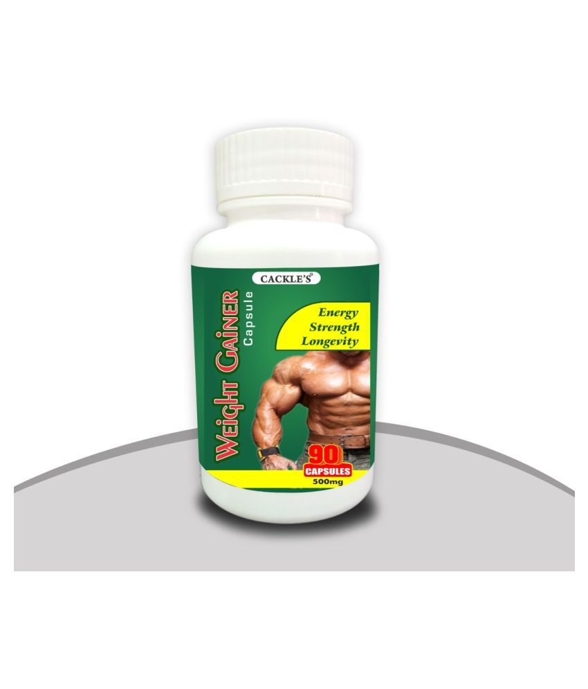     			Cackle's Weight Gainer  Ayurvedic Capsule 90 no.s