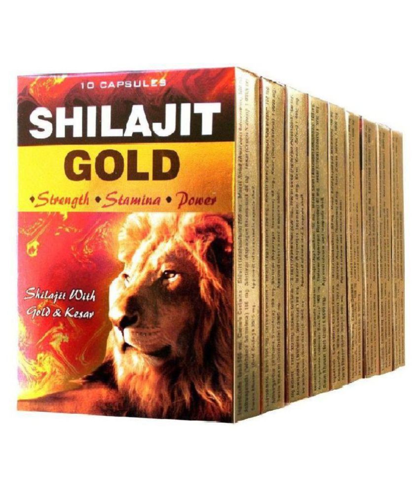 Rikhi G & G Shilajit Gold 10x5= 50 no.s Multivitamins Capsule