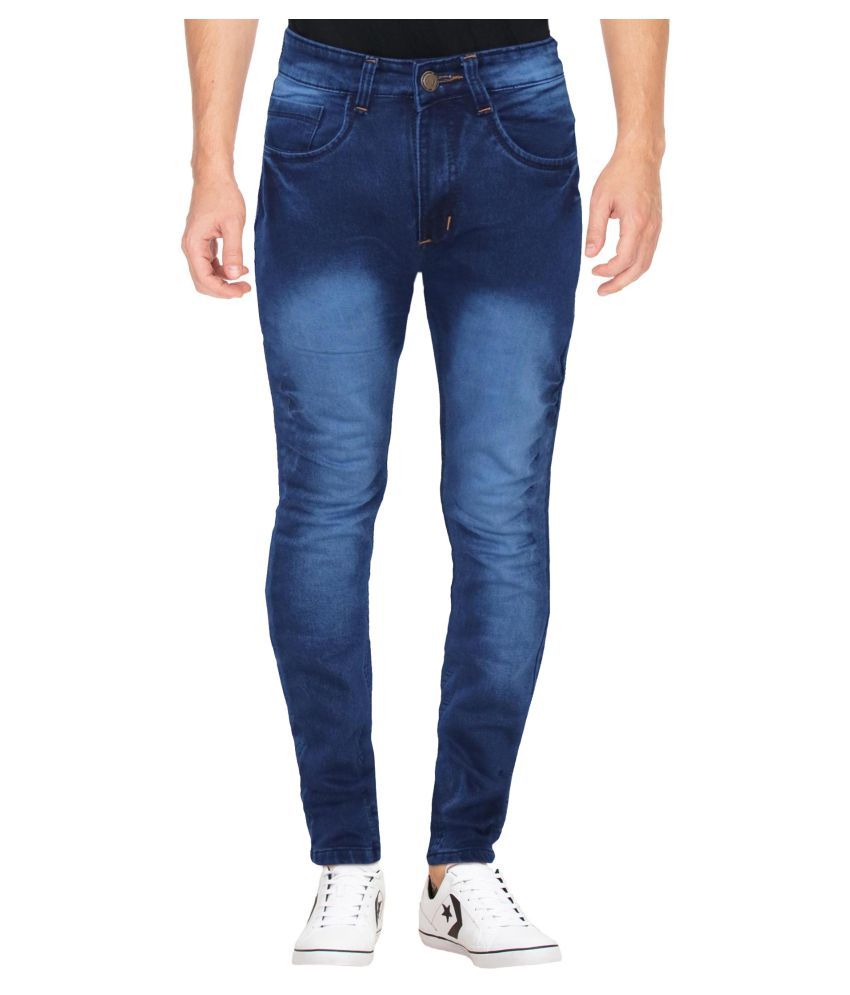     			Urban Legends Blue Regular Fit Jeans