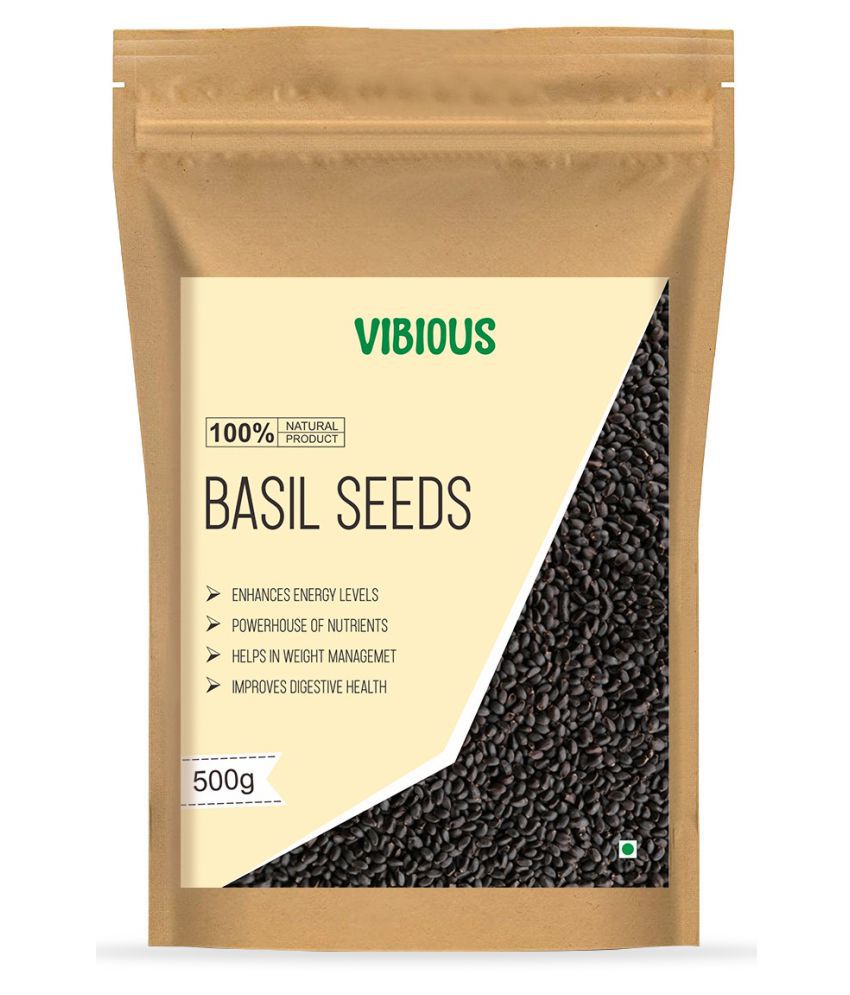 VIBIOUS - Basil Seeds (Pack of 1)
