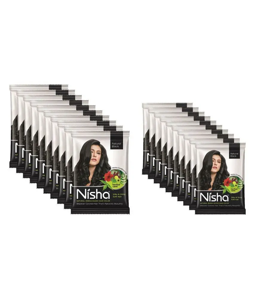 Nisha Henna Based Color Dye For Hair (0.3 Ounce Kosovo | Ubuy