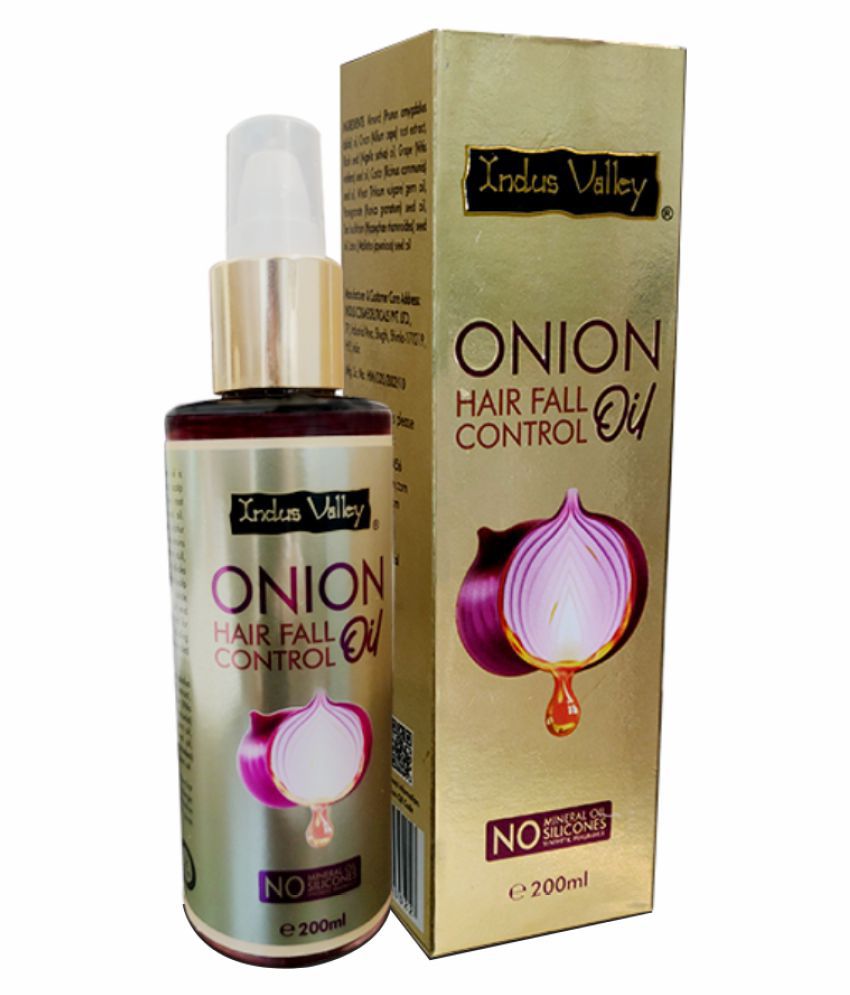 Indus Valley Onion Oil for Hair Regrowth and Hairfall Control Hair Oil 200ml