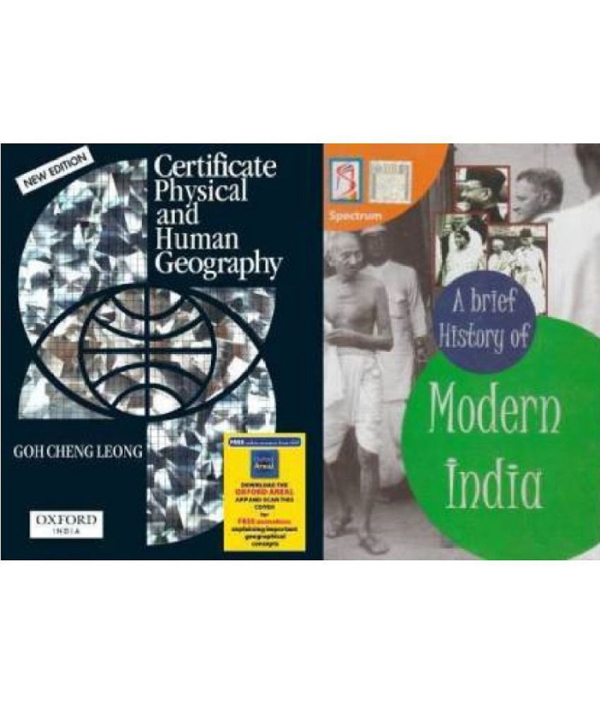     			History Of Modern India And Certificate Physical And Human Geography By Gohchen Leong (PaperBack