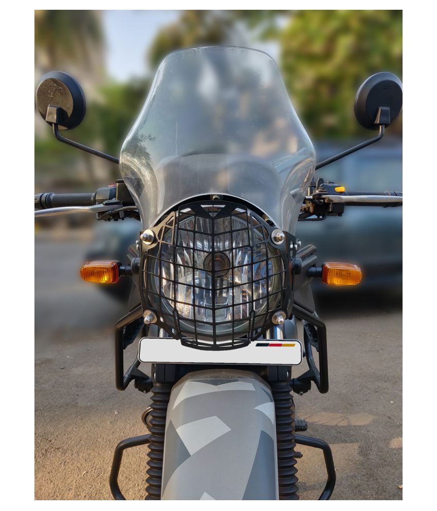 royal enfield himalayan headlight guard