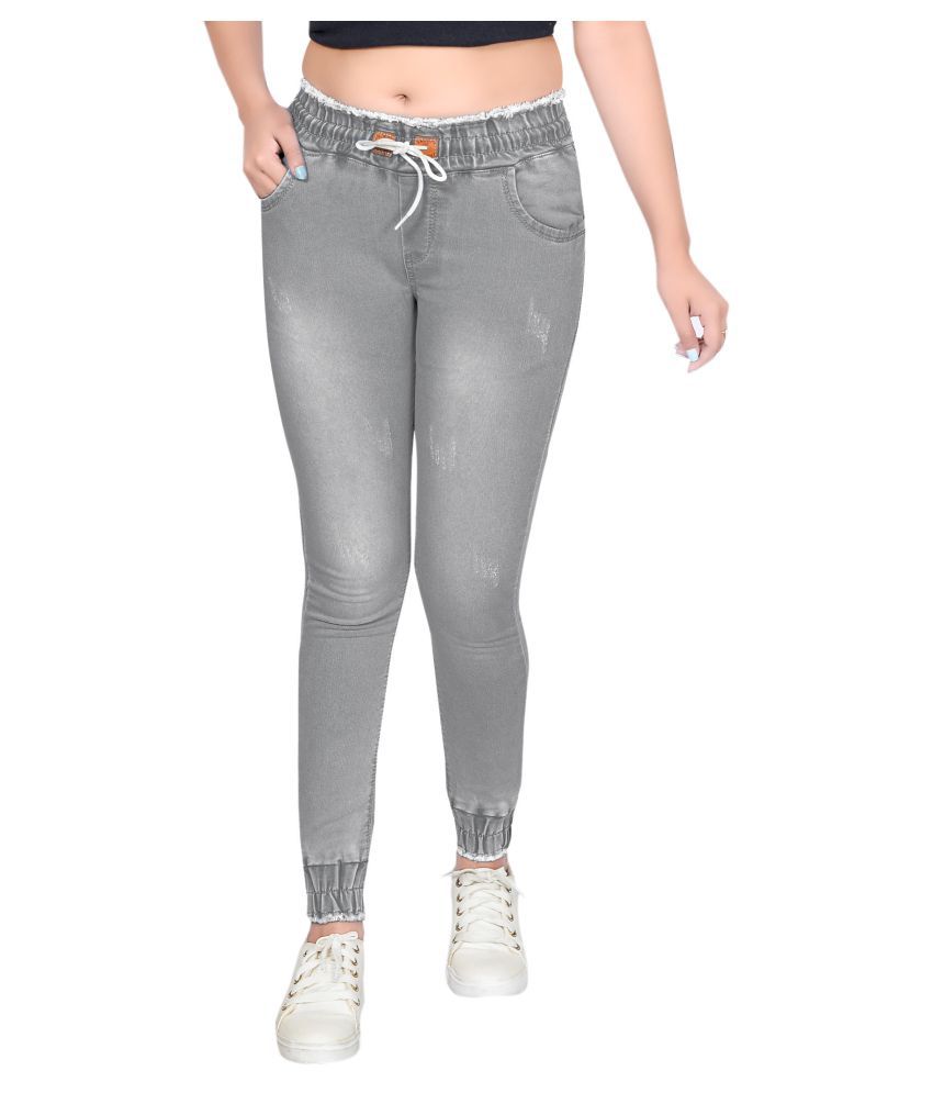 Buy Style Pocket Denim Jeans - Grey Online at Best Prices in India ...