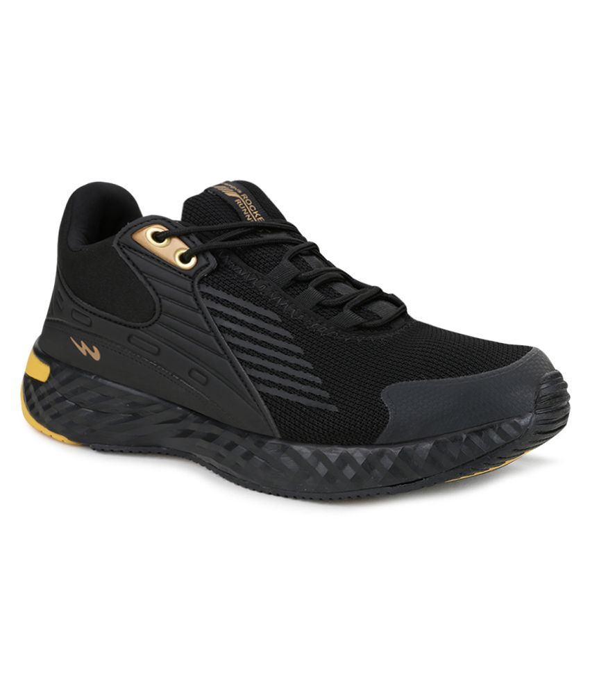 Campus Rocket Pro Black Running Shoes - Buy Campus Rocket Pro Black Running Shoes Online at Best 