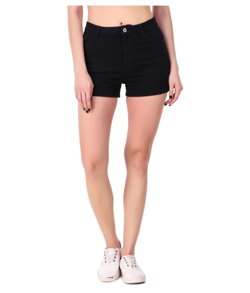 denim hot pants womens